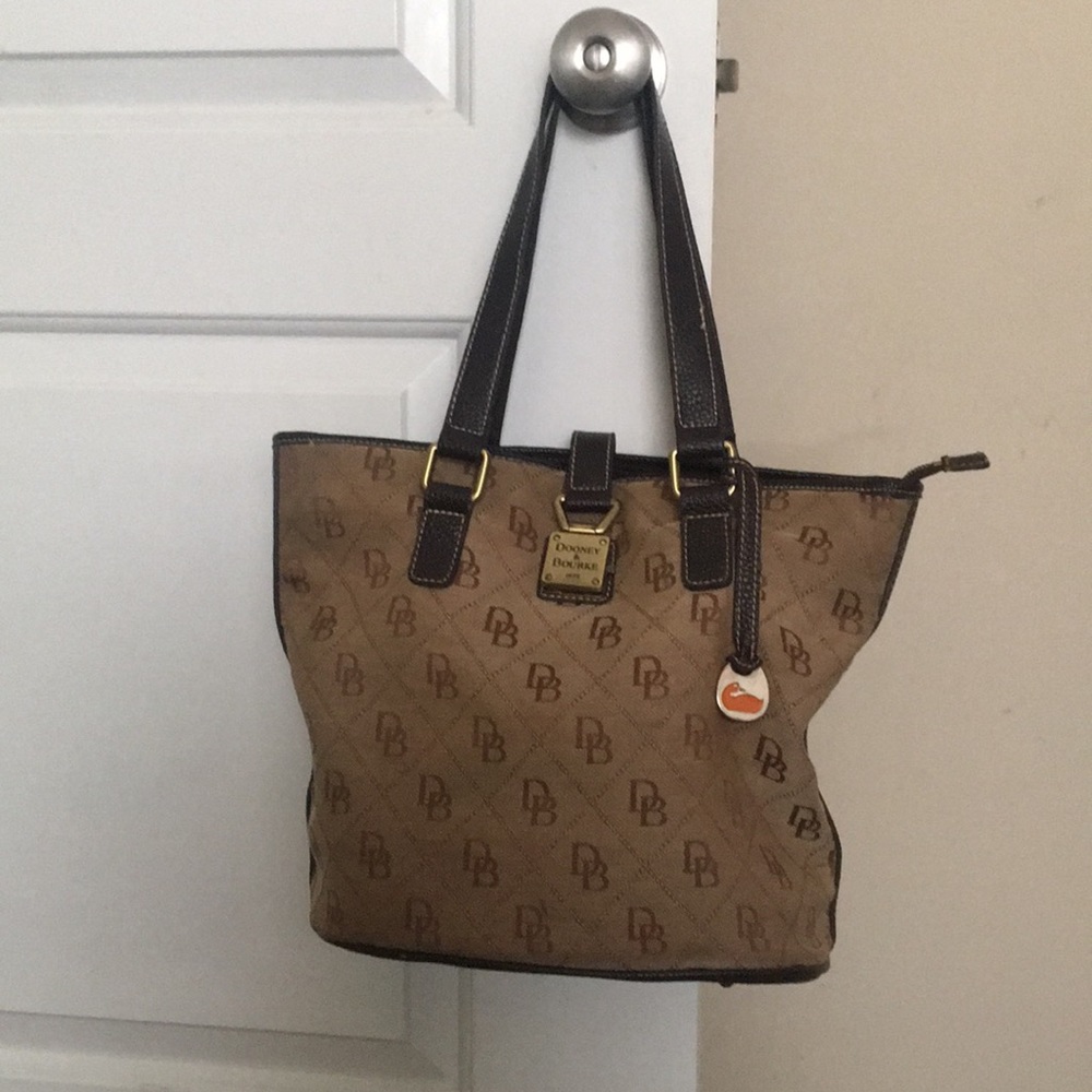 Dooney and Bourke Canvas Tote (Tan)